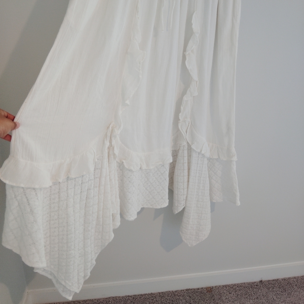 Free People Bring The Romance Handkerchief Hem Maxi Dress - Picture 4 of 8